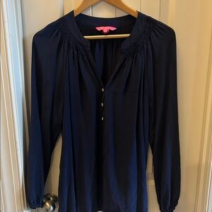 Lilly Pulitzer silk blouse